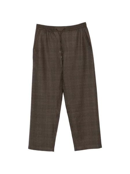 Pantaloni A Kind Of Guise în carouri maro