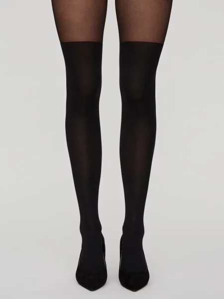Καλσόν VERO MODA Gladys Γυναικεία μαύρο