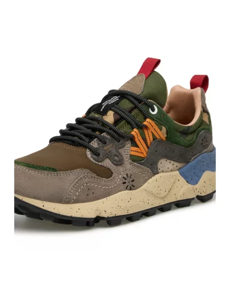 Sneakersy Flower Mountain skórzane w kwiatki