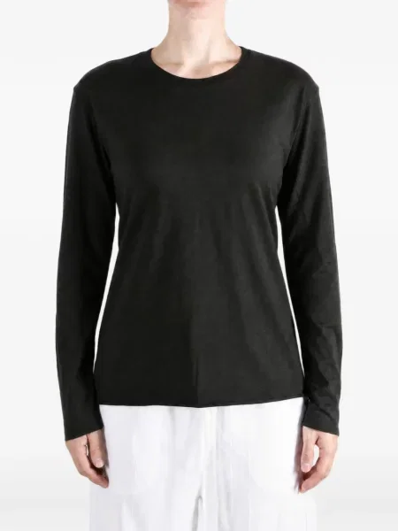 Lung tricou Auralee negru