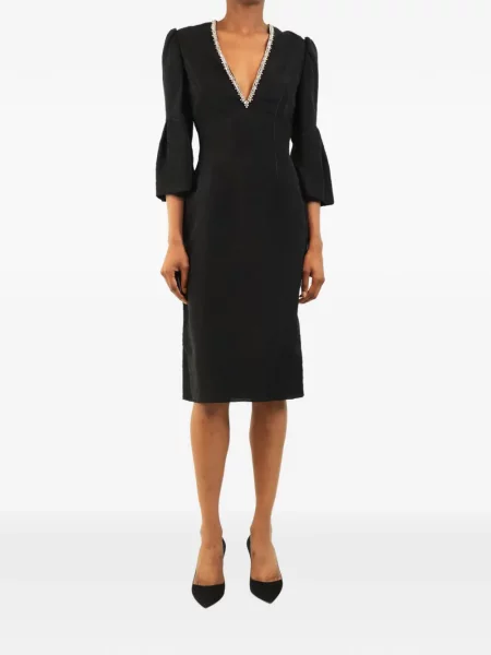 Rochie Jenny Packham din dantelă negru