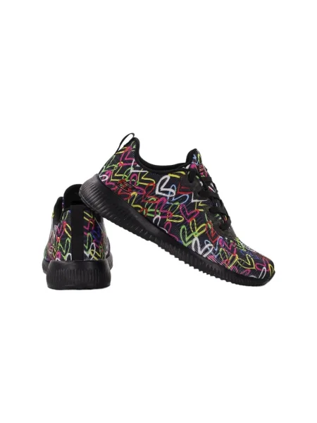 Félcipő Skechers fekete