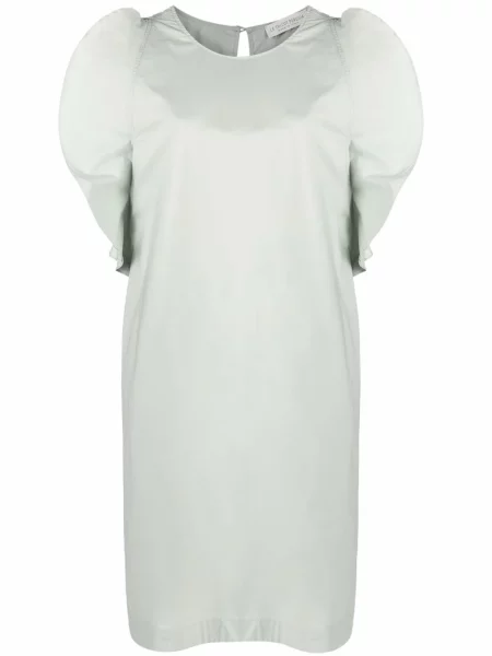 Rochie mini Le Tricot Perugia de costum verde