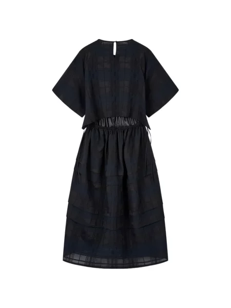 Rochie Tomboy transparente de costum albastru