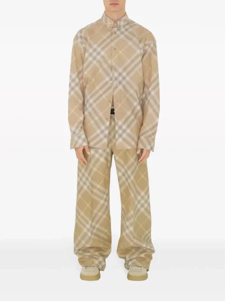 Hímzett kockás ing Burberry