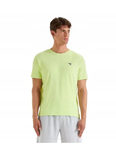 Koszulka tenisowa Diadora SS T-shirt Tennis żółta