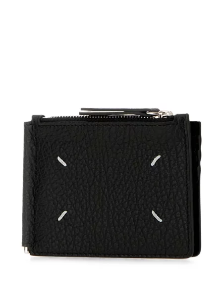 Portofel Maison Margiela din piele negru