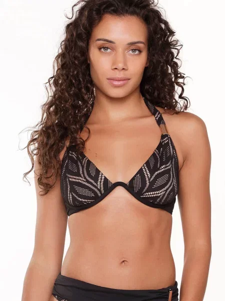 Купальный лиф с плотной чашкой