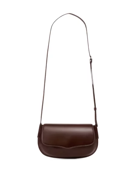 Geanta de piele Lemaire din piele maro