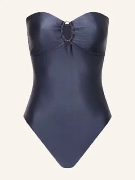 Seafolly Bandeau Plavky Belle modrá