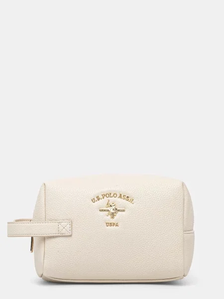 Козметична чанта U.S. Polo Assn. STANFORD бежово