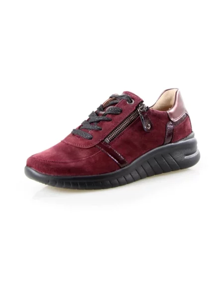 Sneakersy Hartjes skórzane fioletowe