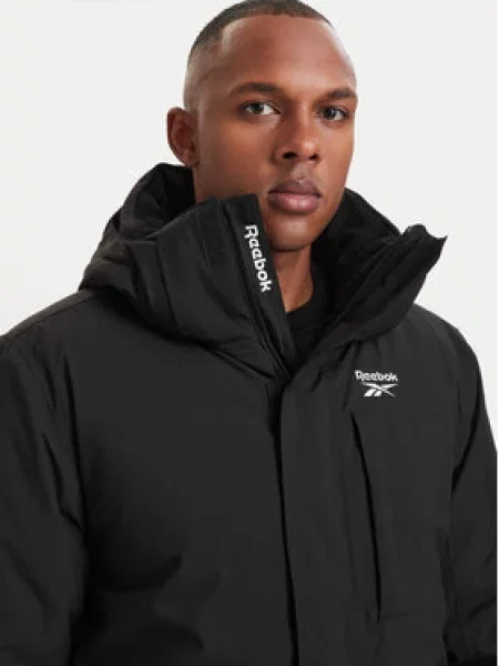 Reebok Žieminė striukė juoda