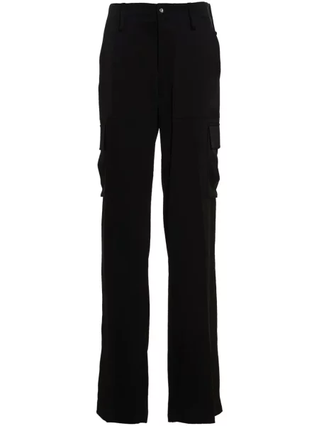 Pantaloni cargo David Koma negru