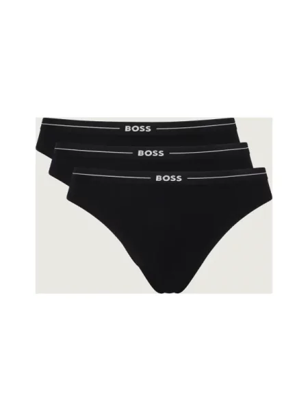 BOSS BLACK Chiloți slipi 3P BRIEF negru