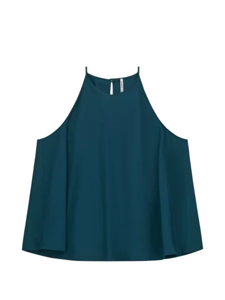 Top Liviana Conti cu gât halter verde