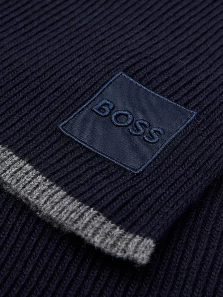 Шарф Boss синий