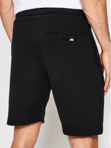 Ellesse Sportovní kraťasy Bossini Černá Regular Fit bílé