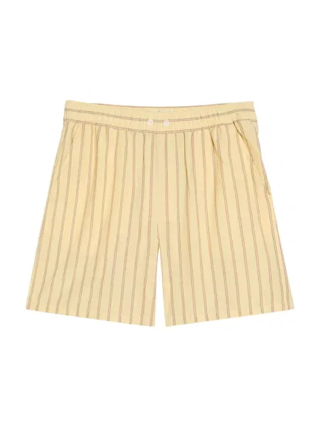 Bershka Pantaloni / maro / galben bej