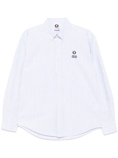 Cămașă Aape By A Bathing Ape albastru