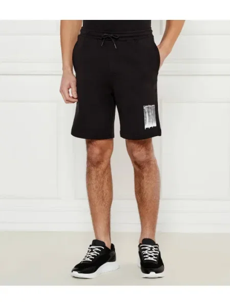 Calvin Klein Jeans Pantaloni scurți negru