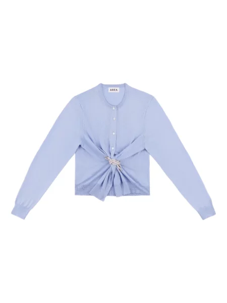 Cardigan Area de cristal albastru