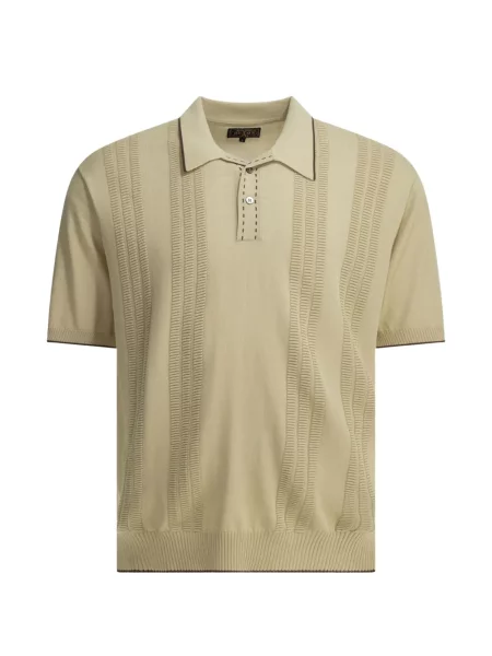 Tricou polo Beams Plus tricotate