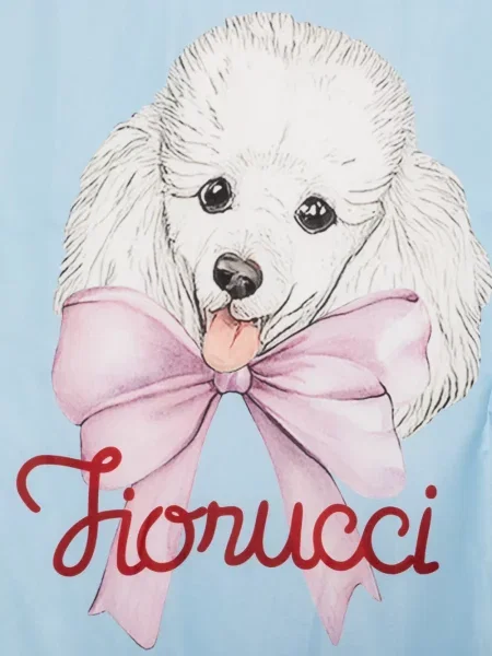 Fular Fiorucci cu imagine roșu