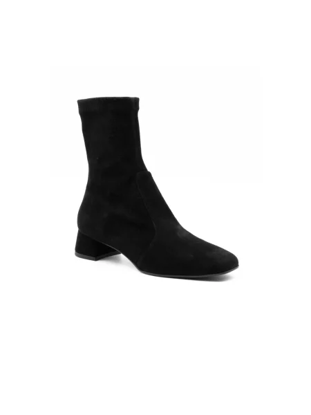Buty do kostki Roberto Festa zamszowe czarne