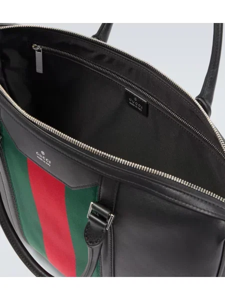 Servietă Gucci din piele negru