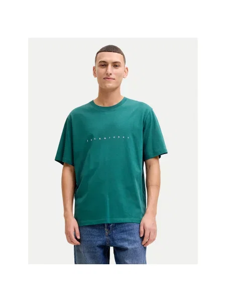 Jack & Jones Футболка Star Regular Fit зелений