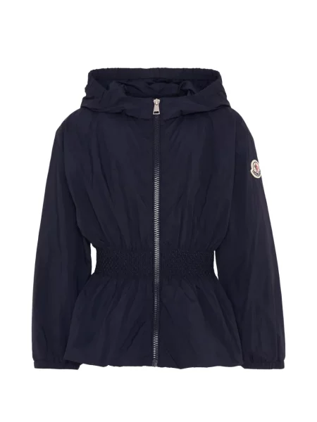 Kurtka dziecięca Moncler Enfant niebieska