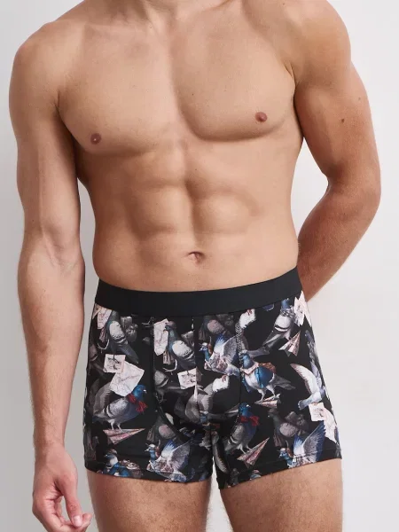 Medicine priliehavé boxerky pánske s elastanom