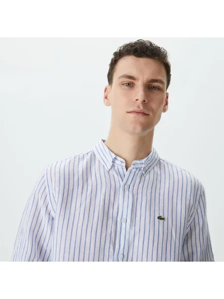 Рубашка Lacoste голубая