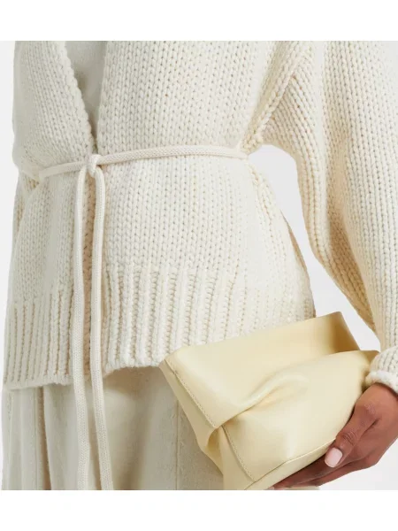 Cardigan Extreme Cashmere din cașmir plic alb