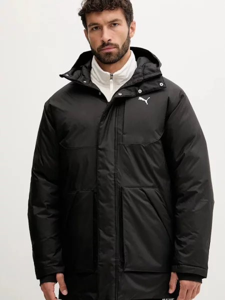 Puma geacă de puf de iarnă negru