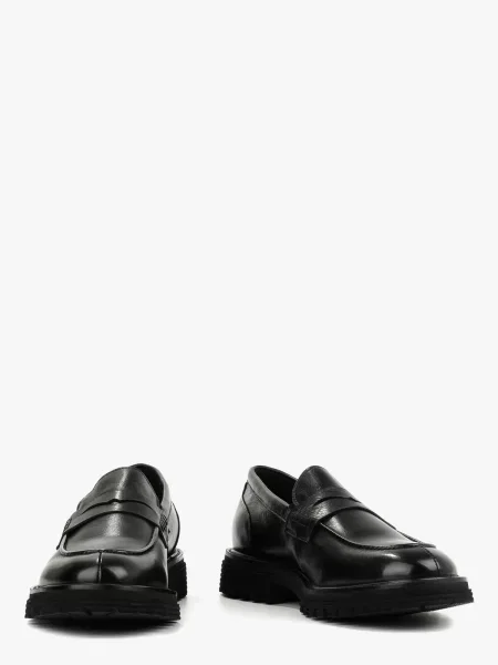 Кожаные туфли Leberdes черные
