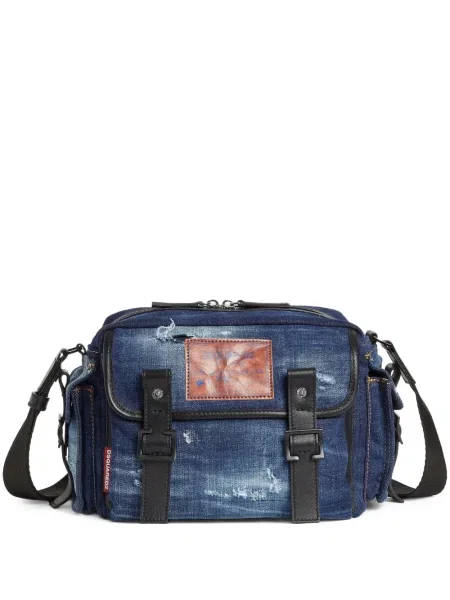 Geantă crossbody Dsquared2 albastru