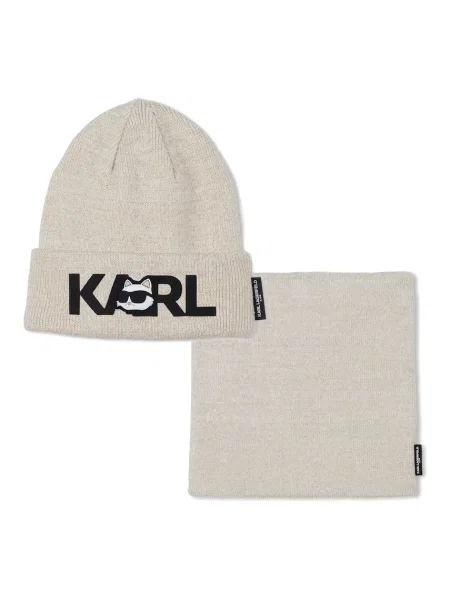 Karl Lagerfeld Дитяча шапка і шарф