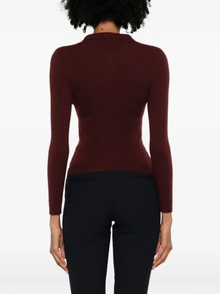 Cardigan Shushu/tong tricotate roșu