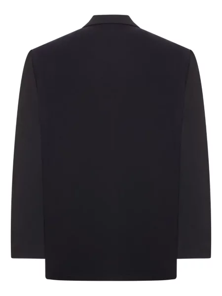 Sacou Balenciaga de lână negru