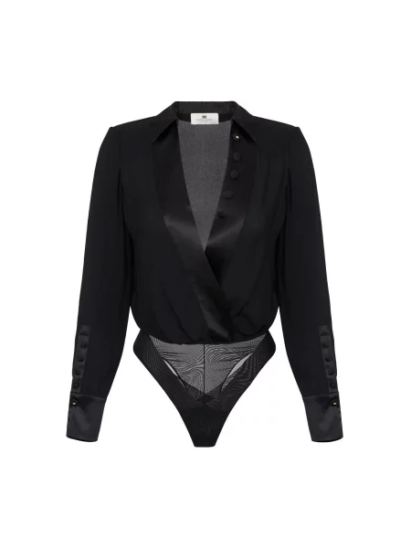 Top Elisabetta Franchi negru
