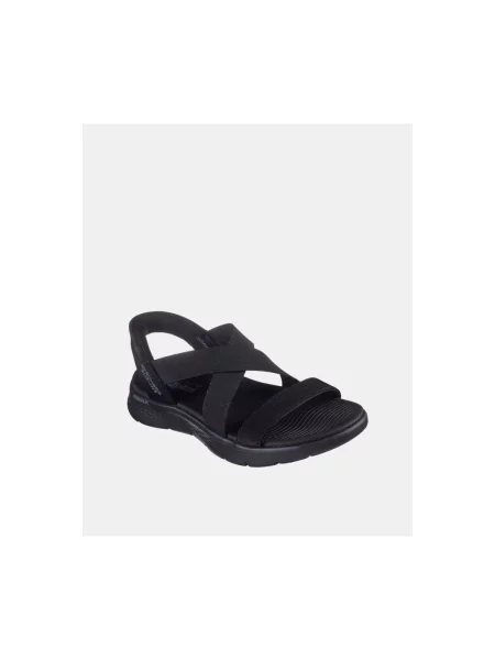 Sandále Skechers čierna
