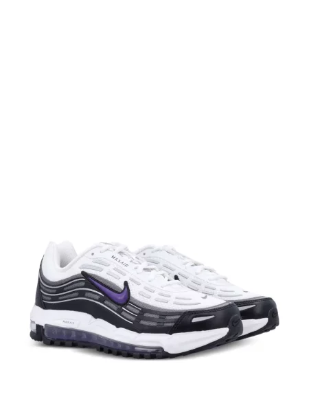 Мрежести slip-on маратонки Nike Air Max с принт сиво