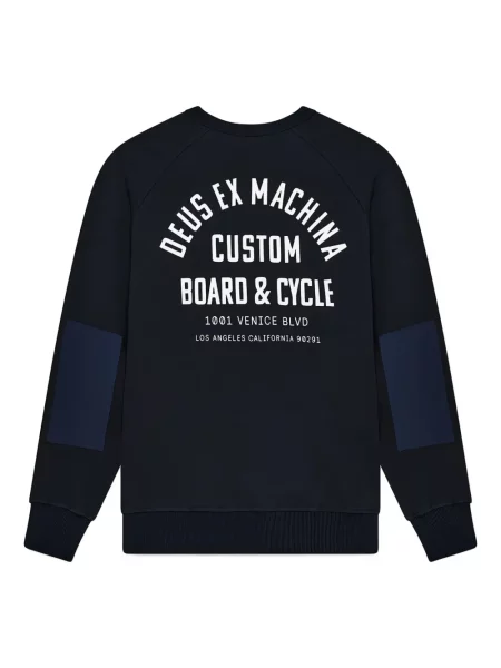 Hanorac crewneck Deus Ex Machina albastru