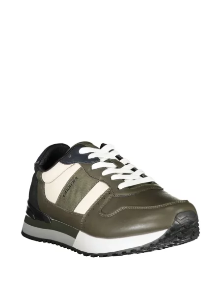 Fűzős csipkés sneaker Carrera zöld