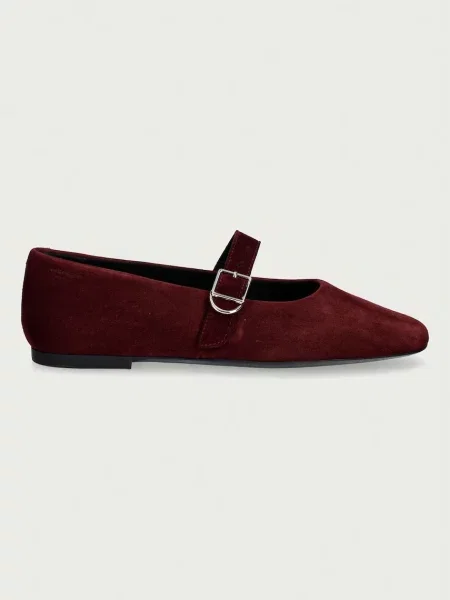 Vagabond Shoemakers velúr balerina cipő JOLIN barna