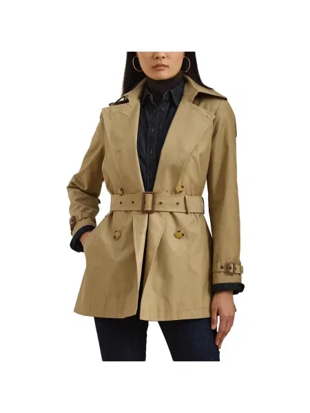 Lauren Ralph Lauren palton pentru femei cu bej