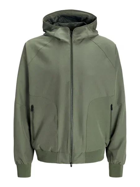 JACK & JONES Geacă de primăvară-toamnă JJEPERFECT oliv