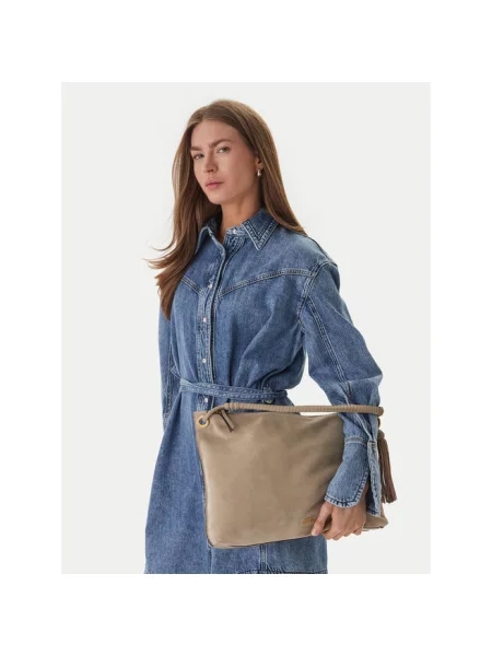 Torebka Tommy Hilfiger beżowa